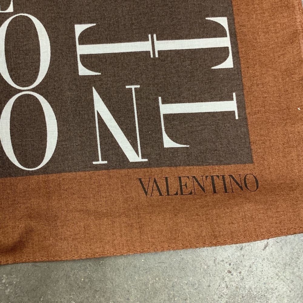 Valentino Square Handkerchief - Picture 2 of 5